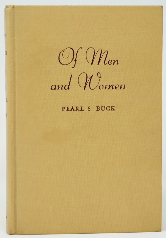 Item #3310 Of Men and Women (Special Edition Published for the Committee on Economic and Legal Status of Women of the American Association of University Women). Pearl S. Buck.