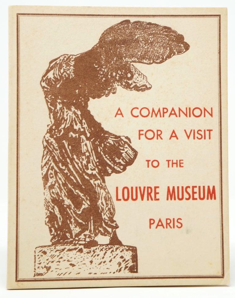 Item #3722 A Companion for a Visit to the Louvre Museum, Paris [A Companion to the Louvre of To Day]
