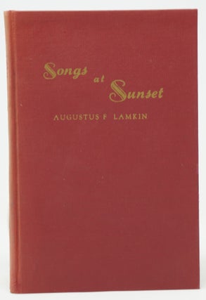 Item #3995 Songs at Sunset (VerseCraft Series). Augustus F. Lamkin