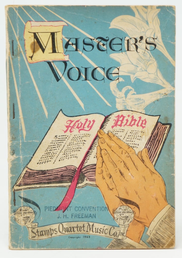 Item #4064 [Shape Notes] Master's Voice: Our First 1966 Book for Singing Conventions, Singing Schools, Sunday Schools, etc. Frank H. Stamps, Joe Roper.