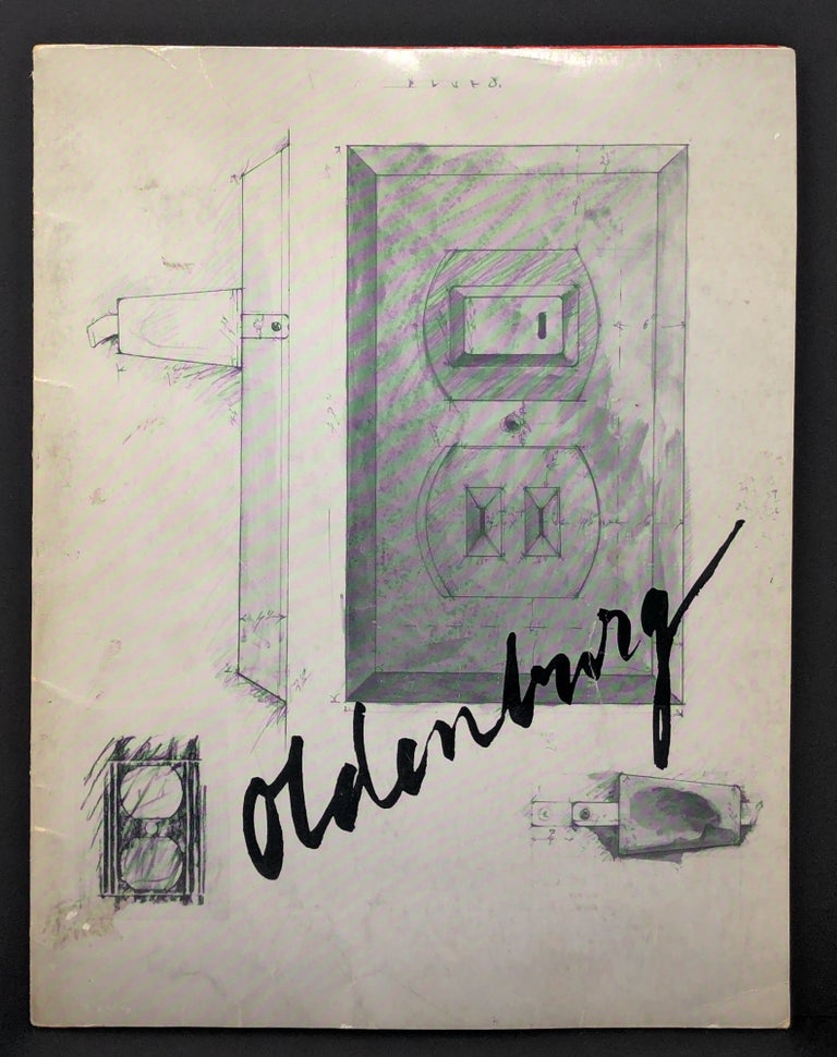 Item #4393 Exhibition of Recent Work by Claes Oldenburg. Claes Oldenburg.