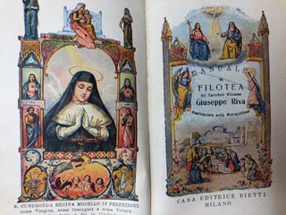 Item #4397 Manuale di Filotea del Sacerdote Milanese. Guiseppe Riva
