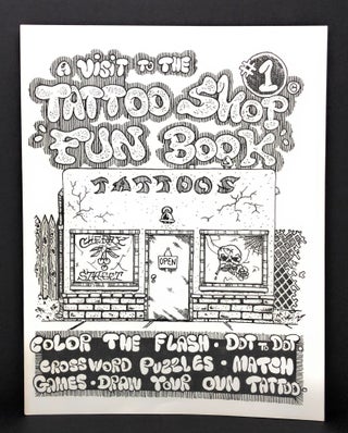 Item #4458 A Visit to the Tattoo Shop "Fun Book" #1: Color the Flash, Dot to dot, Crossword...