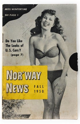 Item #4498 Nor'Way News Fall 1950 Issue [Vintage Ads