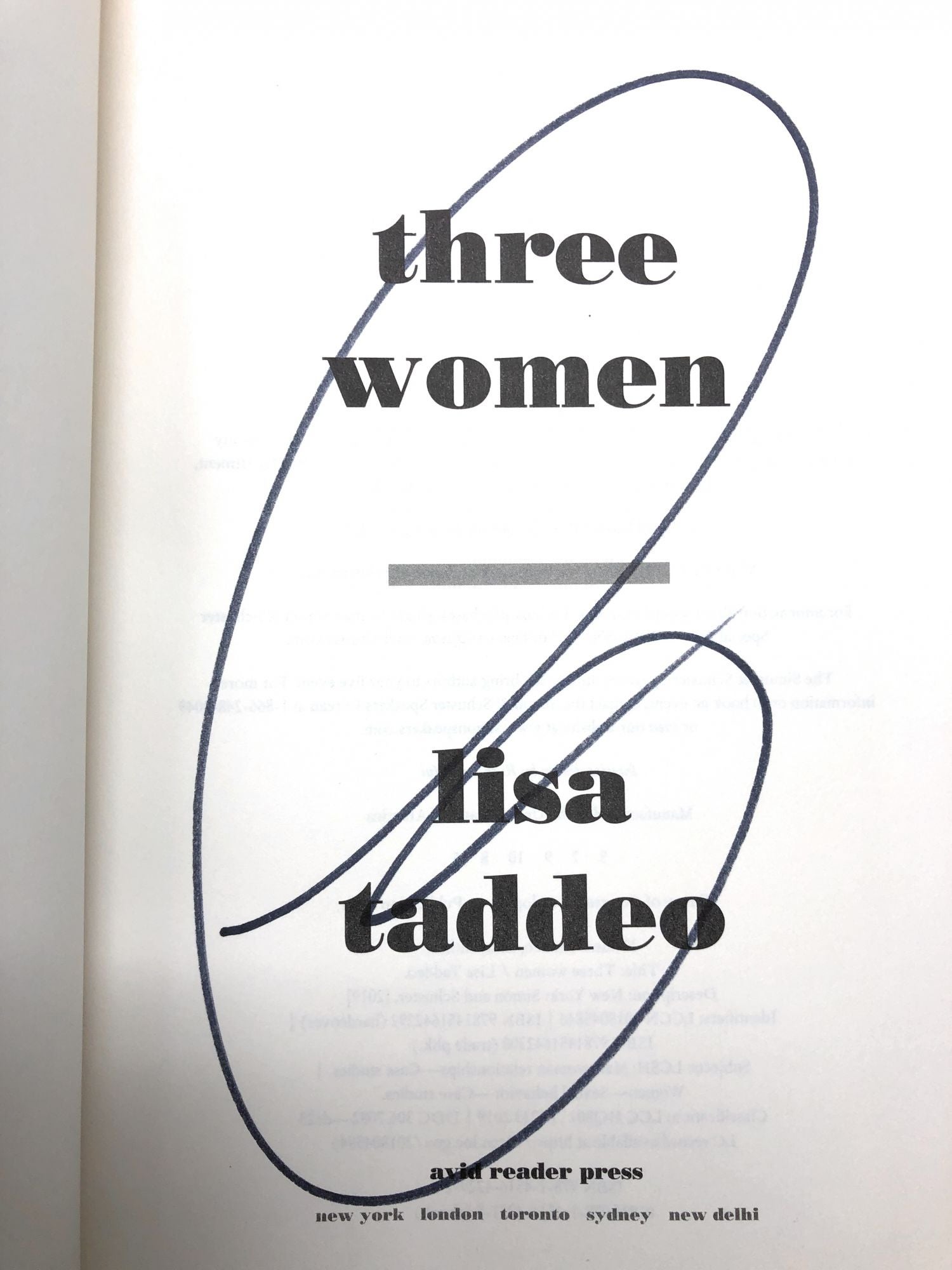 Three Women | Lisa Taddeo