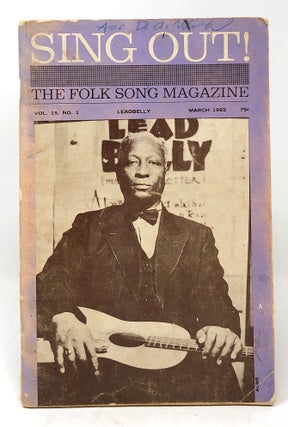 Item #5370 [Leadbelly] Sing Out!: The Folk Song Magazine, Vol. 15, No. 1, March 1965. Irwin Silber