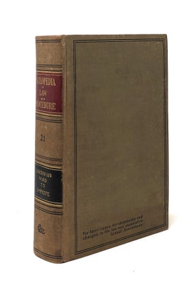 Item #5518 Cyclopedia of Law and Procedure [Volume 21]. William Mack