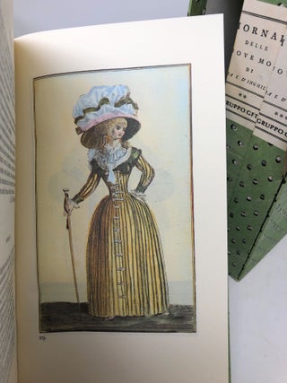 Giornale delle Nuove Mode di Francia e d'Inghilterra [Complete 3 Volume Set; Eighteenth Century Women's Fashion]