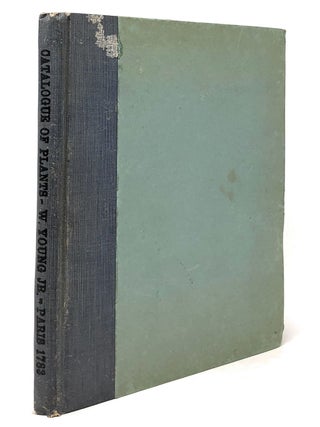 Item #5628 Botanica Neglecta. William Young, Jr. (of Philadelphia) "Botaniste de Pennsylvani" and...