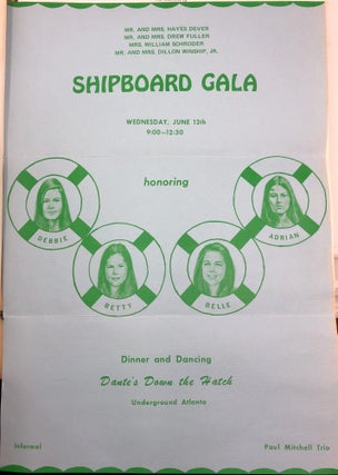 1970s Atlanta Debutante Club Scrapbook