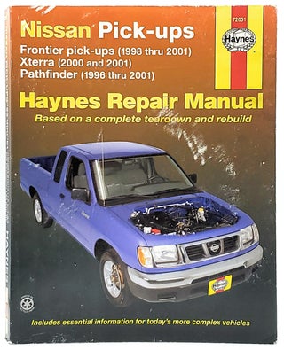 Item #6546 Nissan Pick-ups, Xterra & Pathfinder Automotive Repair Manual [72031]. Jeff Kibler,...