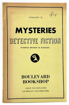 Item #6672 Mysteries, Detective Fiction, Science Fiction and Fantasy [Catalogue no. 15 from...