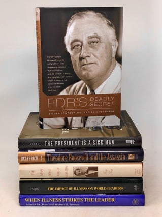 Item #6885 Lot of 6 Books About Illness, Injury, & Disease Among Presidents and World Leaders....