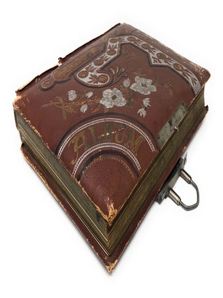 Item #7101 1889 Photo Album With 31 Photos Belonging to William Beasley of Petersburg Virginia...