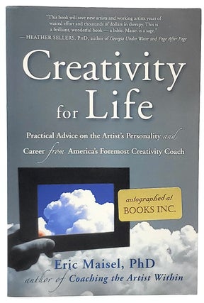 Item #7254 Creativity for Life: Practical Advice on the Artist's Personality and Career from...