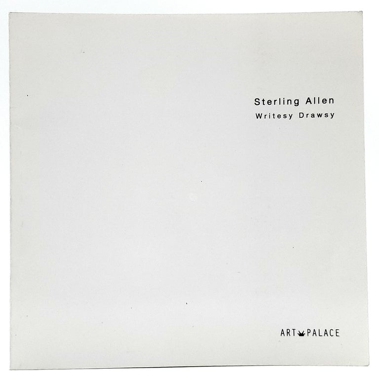 Item #7453 Sterling Allen: Writesy Drawsy. Sterling Allen.
