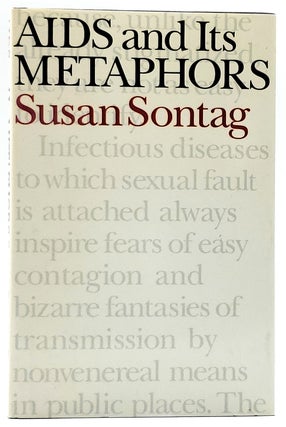 Item #7547 AIDS and Its Metaphors. Susan Sontag