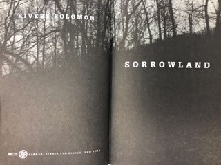 Sorrowland SIGNED FIRST EDITION
