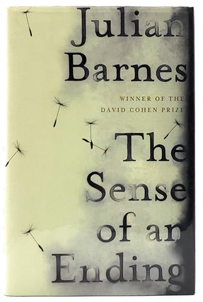 Item #8347 The Sense of an Ending [FIRST EDITION]. Julian Barnes