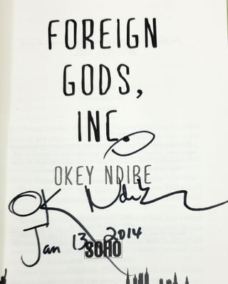 Foreign Gods, Inc. [SIGNED FIRST EDITION]