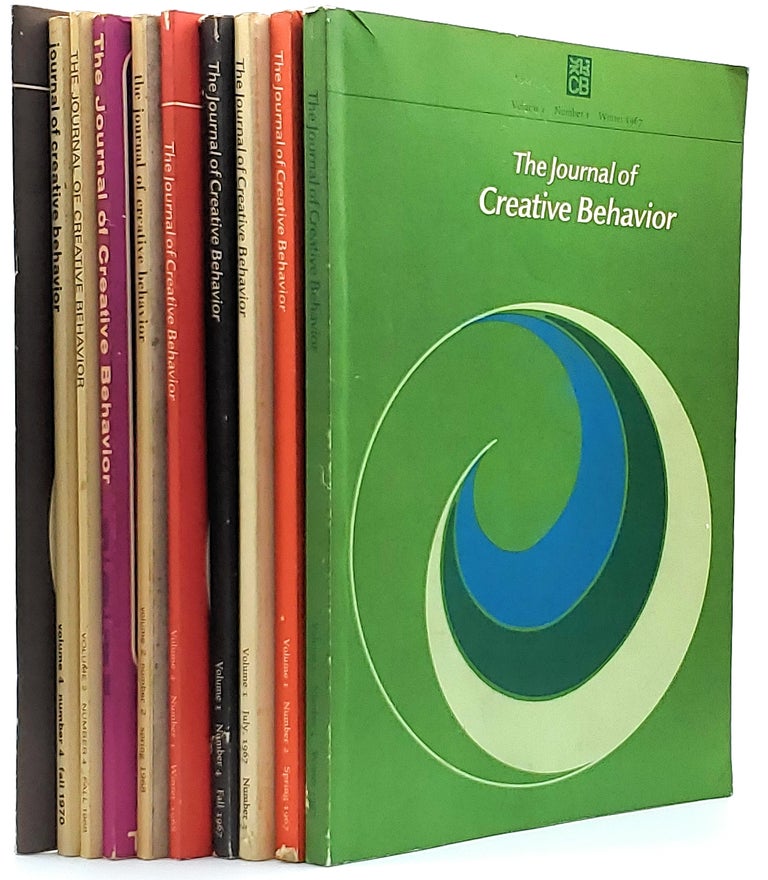 Item #8601 The Journal of Creative Behavior [LOT OF 10 ISSUES]