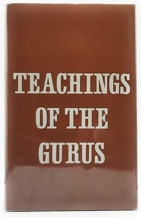 Item #8681 Teachings of the Gurus. L. R. Puri