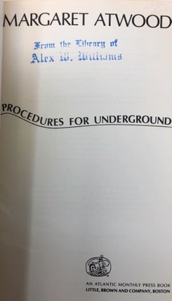 Procedures for Underground [FIRST EDITION]