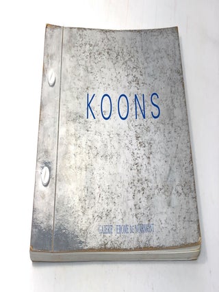 Jeff Koons FIRST EDITION, LIMITED EDITION EXHIBITION CATALOG