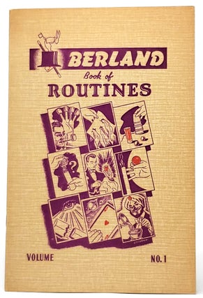 Item #8993 The Book of Routines (Volume No. 1). Samuel Berland, Gene Erpenbach, Illust