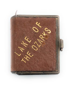 Circa 1950 Lake of the Ozarks Miniature Photo-Book Locket Souvenir