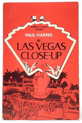 Item #9135 Robbins E-Z Magic Presents Paul Harris in Las Vegas Close-Up. Paul Harris