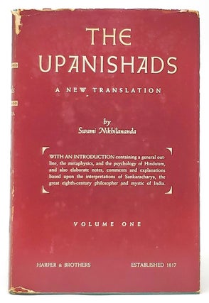 Item #9179 The Upanishads: Katha, Isa, Kena, and Mundaka (Volume One). Swami Nikhilananda