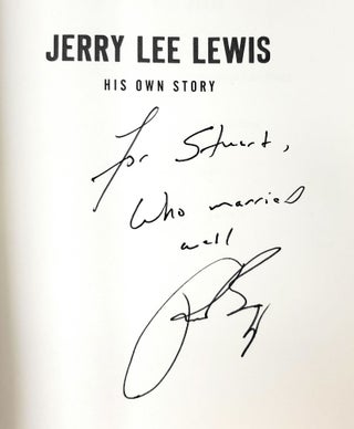 Jerry Lee Lewis: His Own Story [SIGNED]