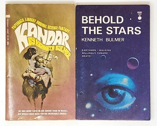 Item #9611 [Two Volumes by Kenneth Bulmer] Kandar (First Edition); Behold the Stars. Kenneth Bulmer