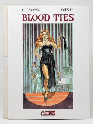 Item #9641 Blood Ties LIMITED EDITION w/ SIGNED and NUMBERED PRINT. Dark Horse Comics, Hermann,...