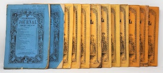 Item #9748 Chambers's Edinburgh Journal, Weekly Periodical Magazine [12 Assorted Issues from...