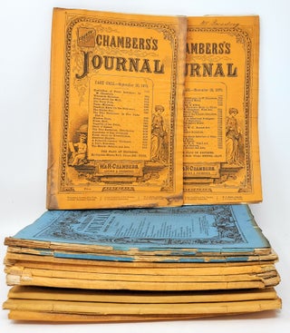Chambers's Edinburgh Journal, Weekly Periodical Magazine [12 Assorted Issues from 1863-1875]