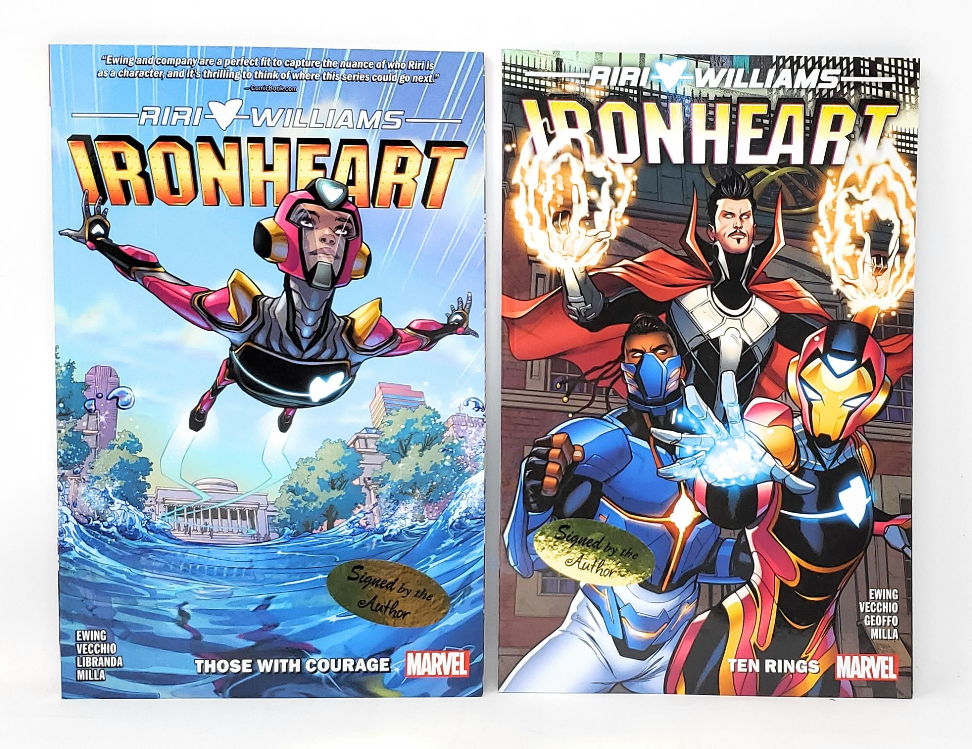 Ironheart Vol. 1: Those With Courage; Ironheart Vol. 2: Ten Rings