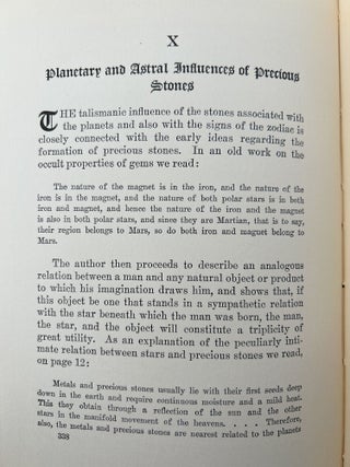 The Curious Lore of Precious Stones: Being a Description of Their Sentiments and Folk Lore, Superstitions, Symbolism, Mysticism, Use in Medicine, Protection, Prevention, Religion, and Divination, Crystal Gazing, Birth-Stones, Lucky Stones and Talismans, Astral, Zodiacal, and Planetary FIRST EDITION